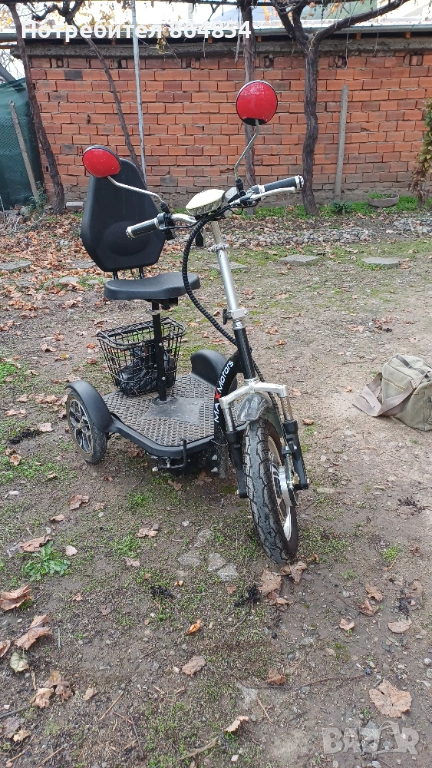 Електрическа триколка Max motors, снимка 1