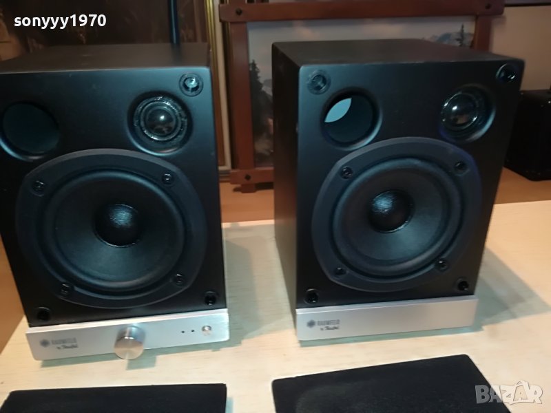 TEUFEL USB/LAN-ТОНКОЛОНИ С УСИЛВАТЕЛ И АНТЕНА L0406222139, снимка 1