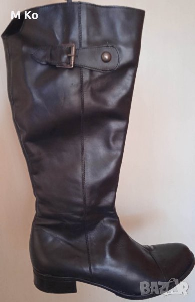 нови дамски ботуши от естествена кожа - номер 39, снимка 1