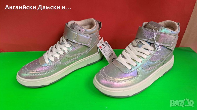 Английски дамски кецове-ZARA , снимка 1