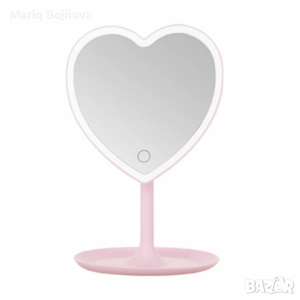 Стилно LED огледало за тоалетка с подсветка, снимка 1