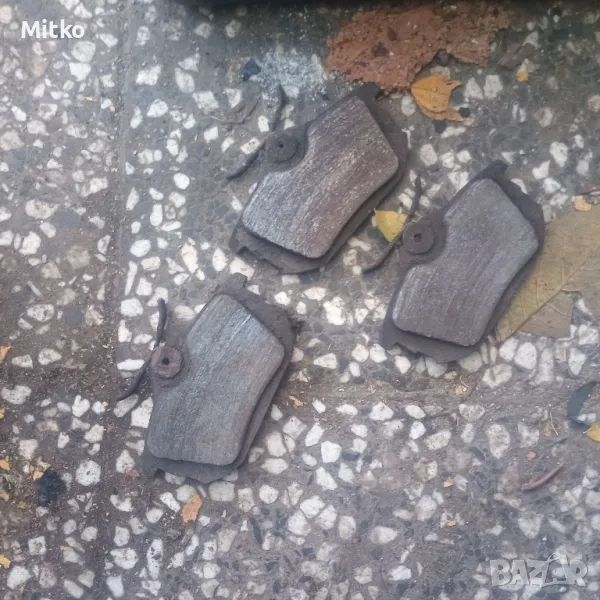 Накладки Задни 3 Броя За Митсубиши Спейс Стар 1.3И 16В 2000г / Mitsubishi Space Star 1.3I 16V 2000y, снимка 1