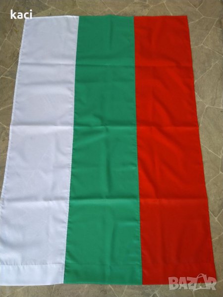 Знаме на България от истински плат., снимка 1