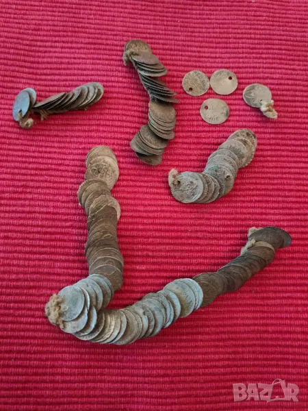 Османски, турски, сребърни акчета. , снимка 1