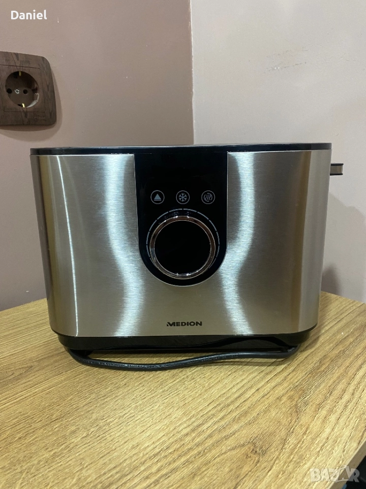 Тостер Medion (инокс корпус), снимка 1