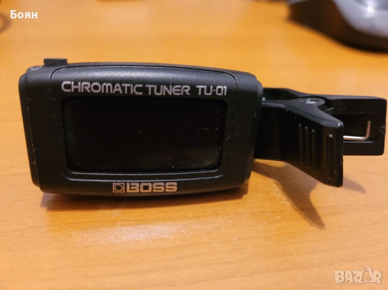 Продавам тунер за китара, бас и укелеле Boss TU-01 - 20 лв., снимка 1