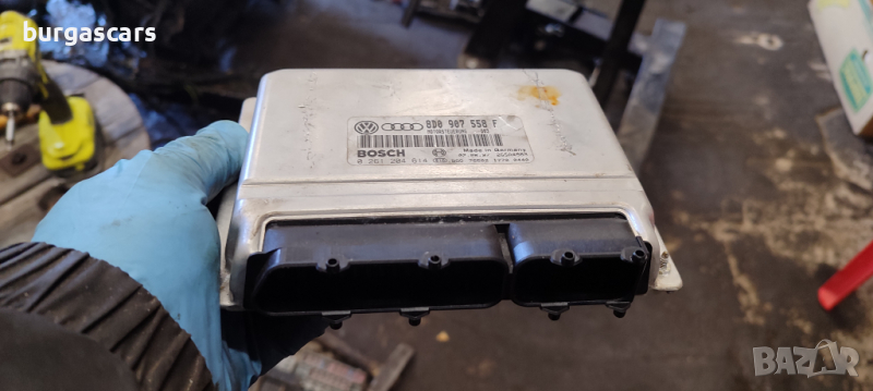ECU компютър двигател 8D0 907 558 F / 0 261 204 614 VW Passat 1.8-125к.с. ADR - 140лв, снимка 1