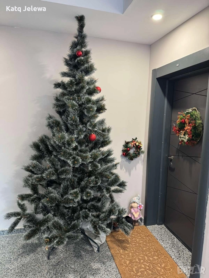 Коледна елха 3 метра, реалистична, снимка 1