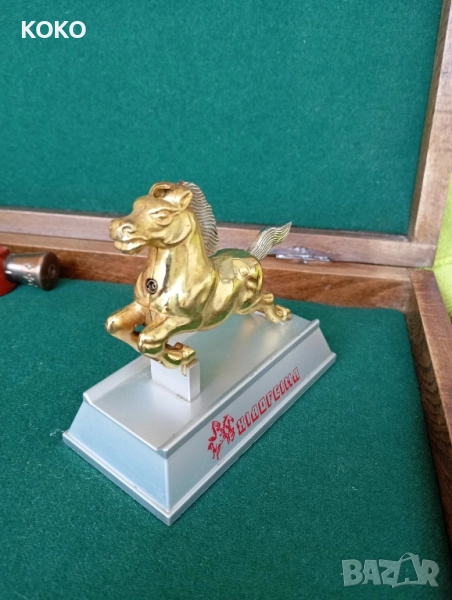 Метална Настолна Запалка във формата на кон , снимка 1