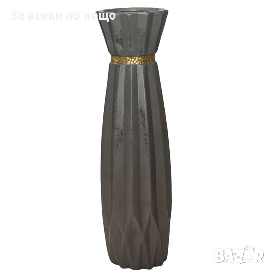 Ваза керамика, сива, 60 см Код P1346, снимка 1