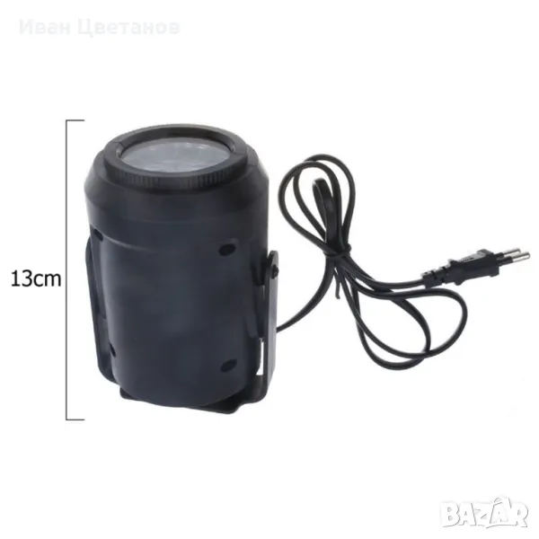 Коледен светлинен прожектор - Радост и цветове у дома, снимка 1