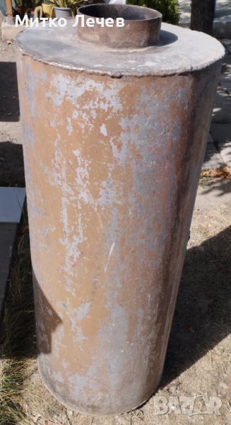 120 литра Бойлер от Нераждаема стомана 110 см височина 40 см ширина и 3 см дебелина , снимка 1