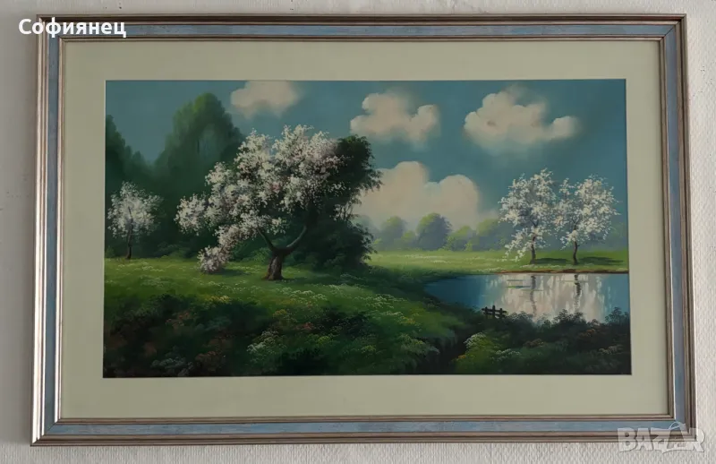 Картина акварел 85/56, снимка 1