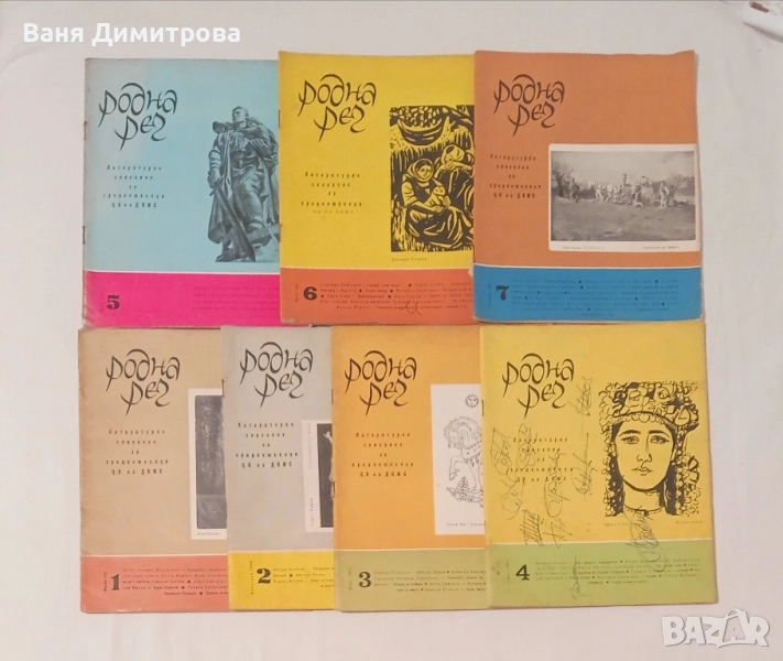 Родна реч 1965 г. /1966 г ., снимка 1