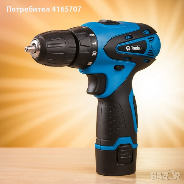 Акумулаторна бормашина/винтоверт IF Tools MT12 – 18V, 2 батерии, куфар, снимка 1