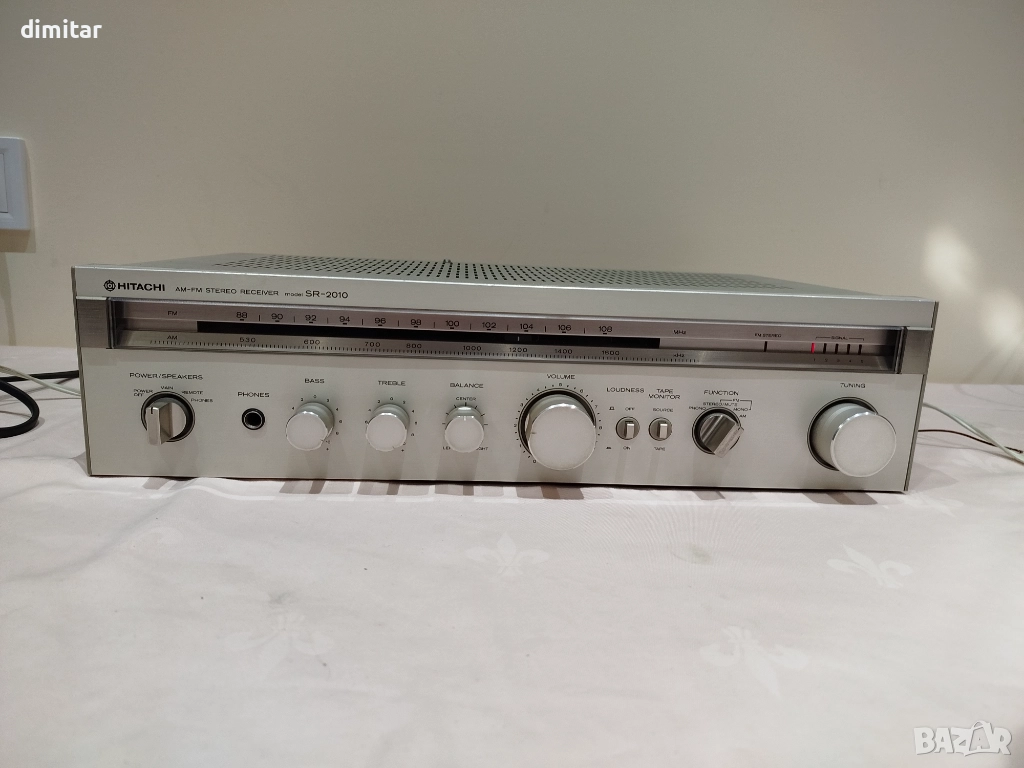 Ресийвър стерео HITACHI 2010 AM/FM -JAPAN - 125W, снимка 1