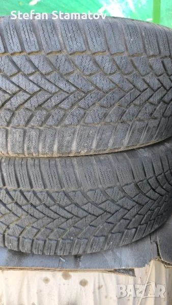 2бр. зимни 205/55/17 Bridgestone 6.2mm dot 1419, снимка 1