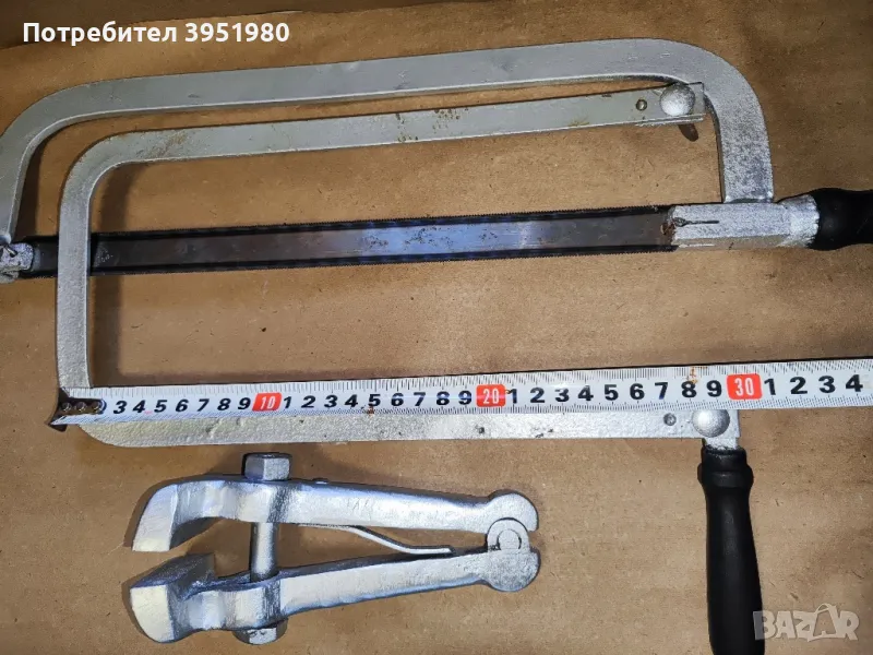 Стара ножовка от соца, снимка 1
