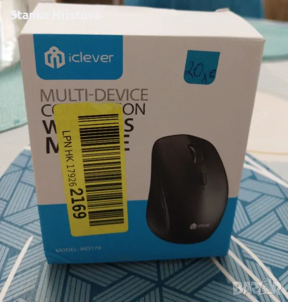 Безжична мишка IClever ., снимка 1
