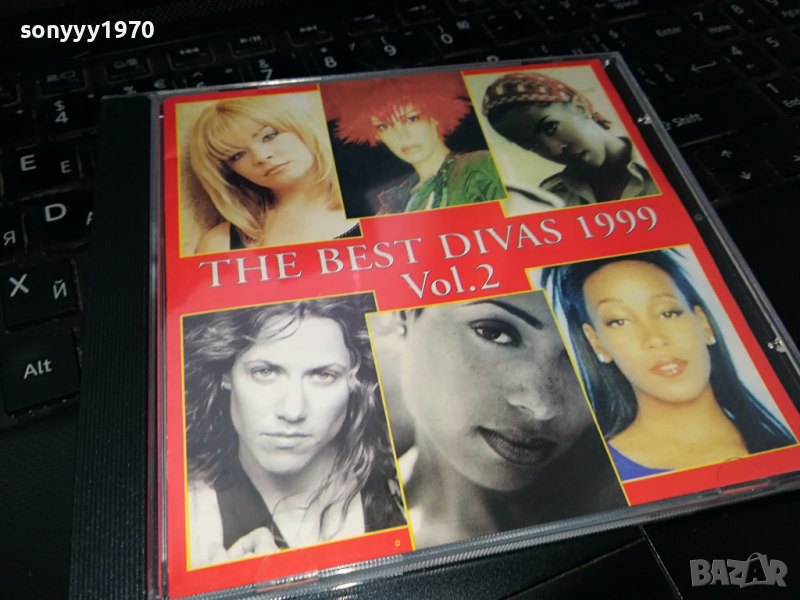 THE BEST DIVAS 1999 VOL.2 CD 0603241634, снимка 1