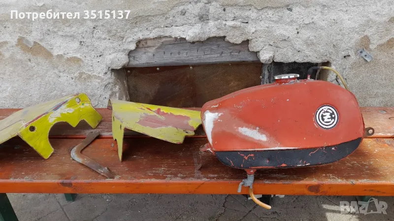 Чз крос 125 511 Cz cross резервоар страници части , снимка 1