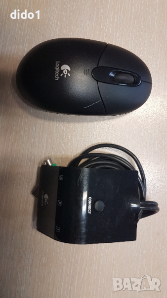 Мишка Logitech безжична с приемник, снимка 1