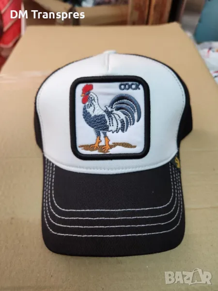 CR7 Oficial Model GOORIN BROS Black Panter Черна шапка с Козирка Роналдо, снимка 1