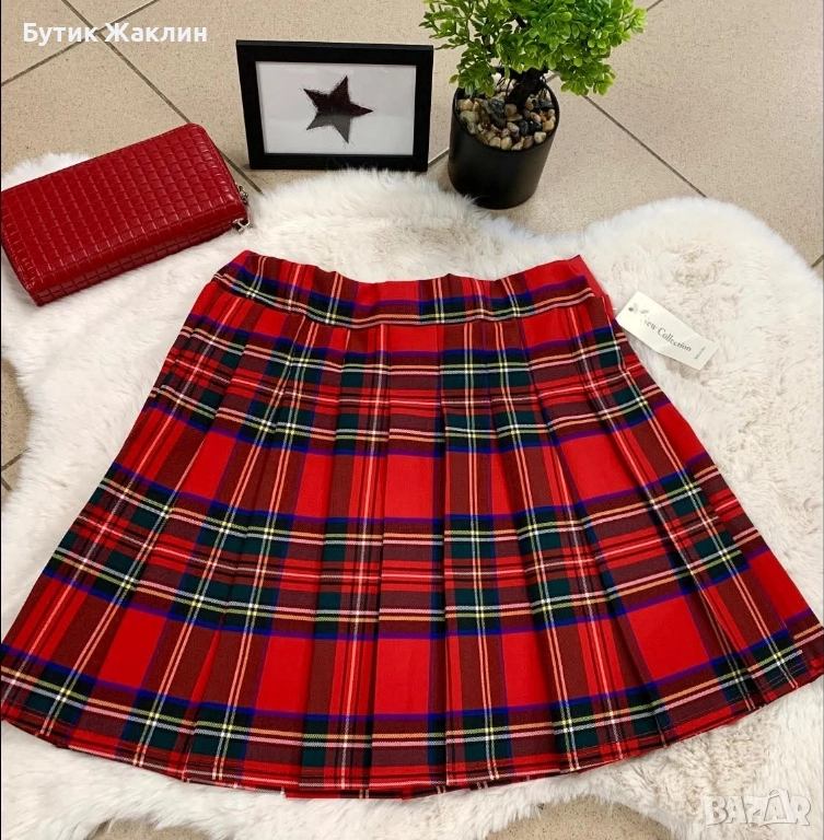 Плисирана пола, снимка 1