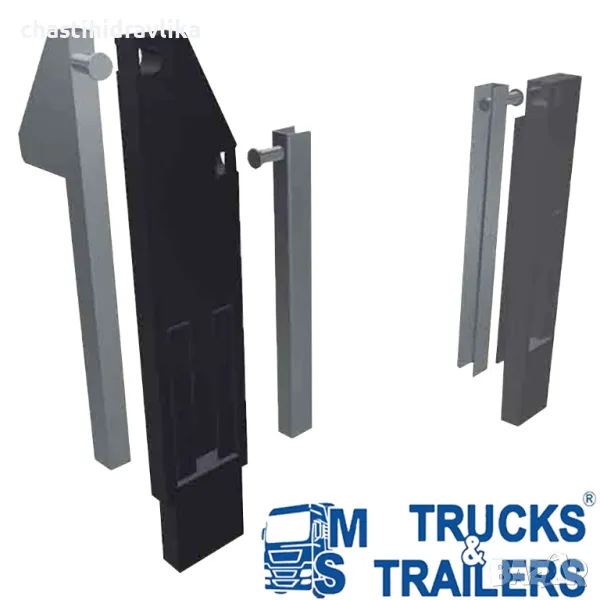 ЗАДНА ДЯСНА ДВОЙНА КОЛОНКА ЗА КАРОСЕРИЯ 35014051, снимка 1