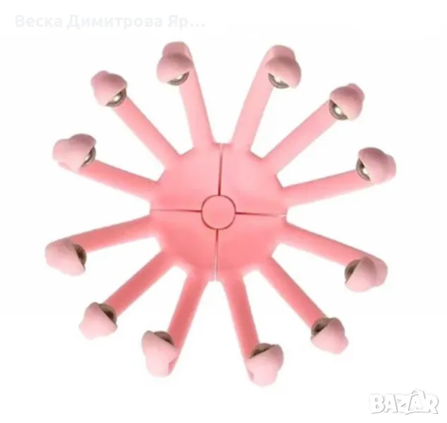 Пластмасов апарат за капилярен масаж на главата, снимка 1