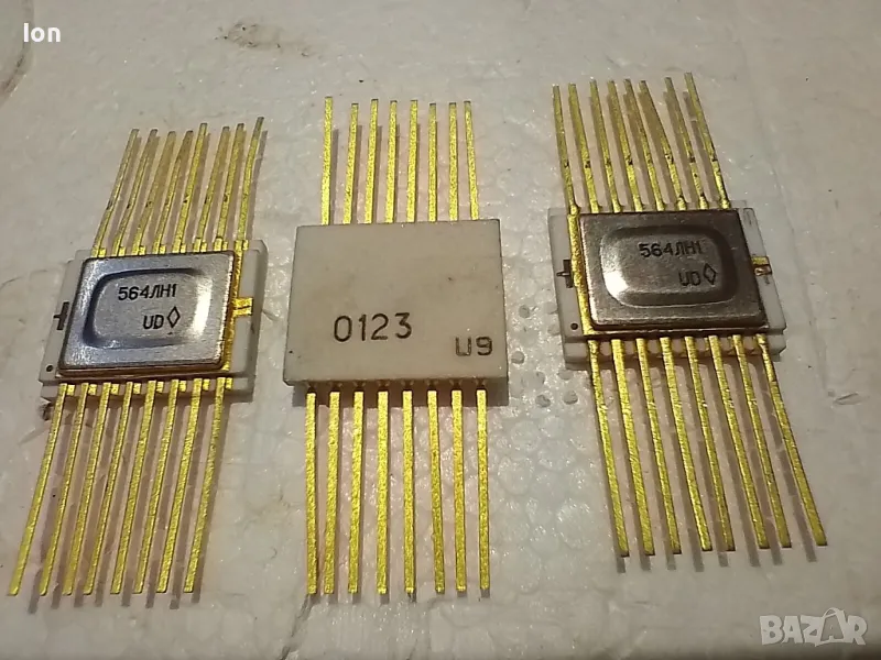 564ЛН1 - 6 логически елемента НЕ с блокировка и забрана, снимка 1