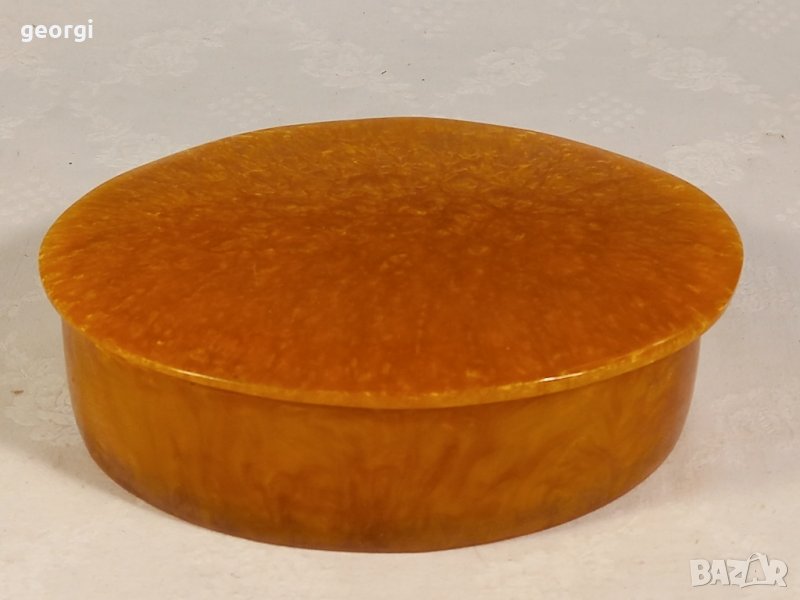 българска кутия за бижута от каталин 3/3, снимка 1