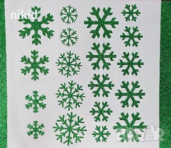 16 снежинки снежинка стенсил шаблон спрей за торта украса сладки Scrapbooking, снимка 1