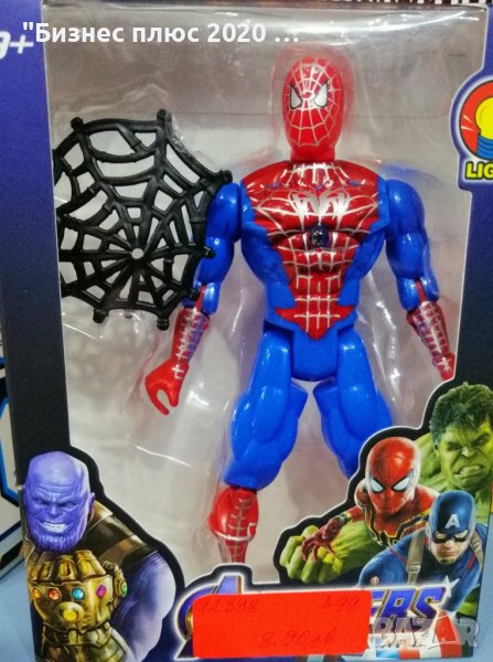 Детска играчка Spiderman Спайдърмен - светещ, снимка 1