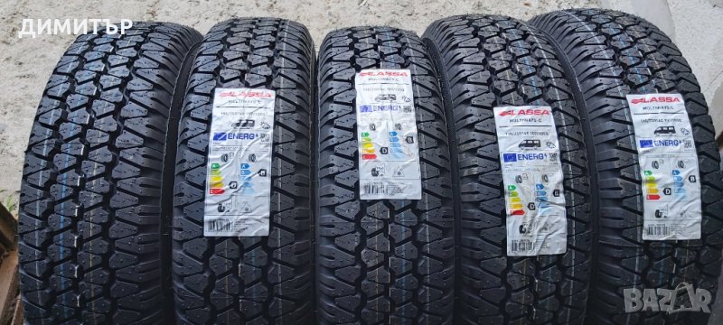 4бр. нови ВСЕСЕЗОННИ гуми LASSA 195 75 16C DOT 2425, снимка 1