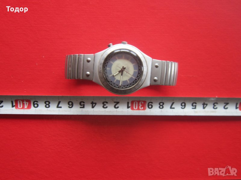 Страхотен швейцарски часовник с верижка , снимка 1