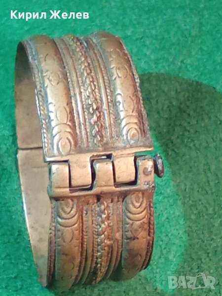 САЧАНЕНА СРЕБЪРНА ВЪЗРОЖДЕНСКА ГРИВНА с ЩИФТ МАЙСТОРСКА ОРНАМЕНТИРАНА ИЗРАБОТКА 7040, снимка 1