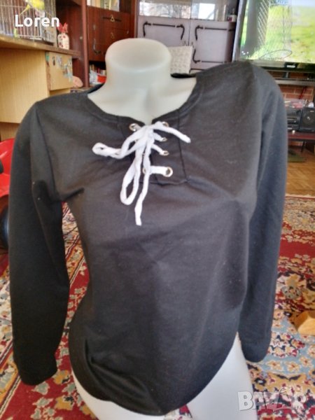 Блузка с връзки, снимка 1