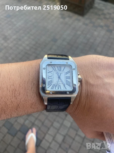 Мъжки Часовник Cartier , снимка 1