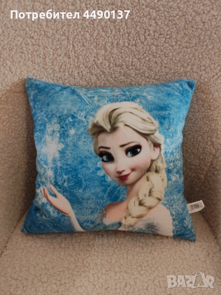 Възглавница на Елза от Замръзналото кралство, снимка 1