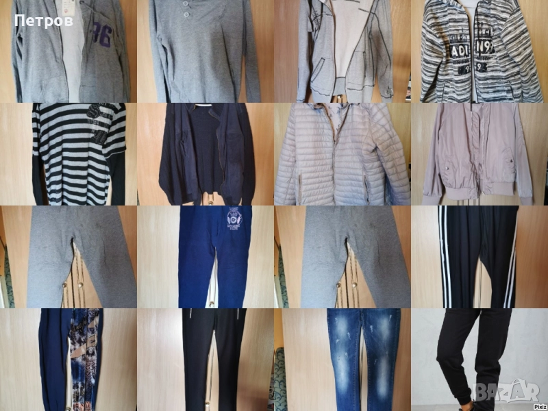 Дамски суичъри,долнища,якета и спортни панталони.16 броя различни  по 10 лв.Размер М., снимка 1