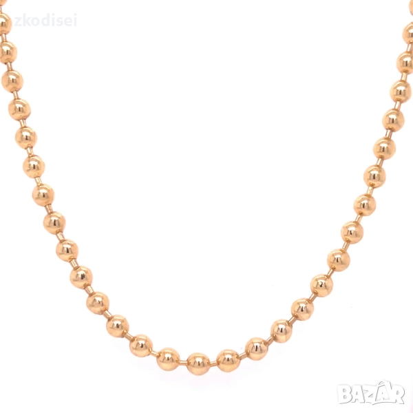 Златнo колие 8,85гр. 40,0см. 14кр. проба:585 модел:33825-3, снимка 1