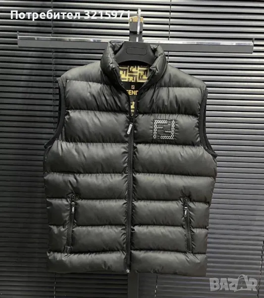 Нов модел Черен елек Fendi, снимка 1