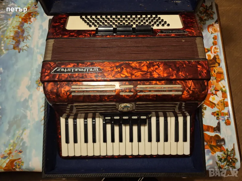 Акордеон Велтмайстер Унистела 80баса, снимка 1
