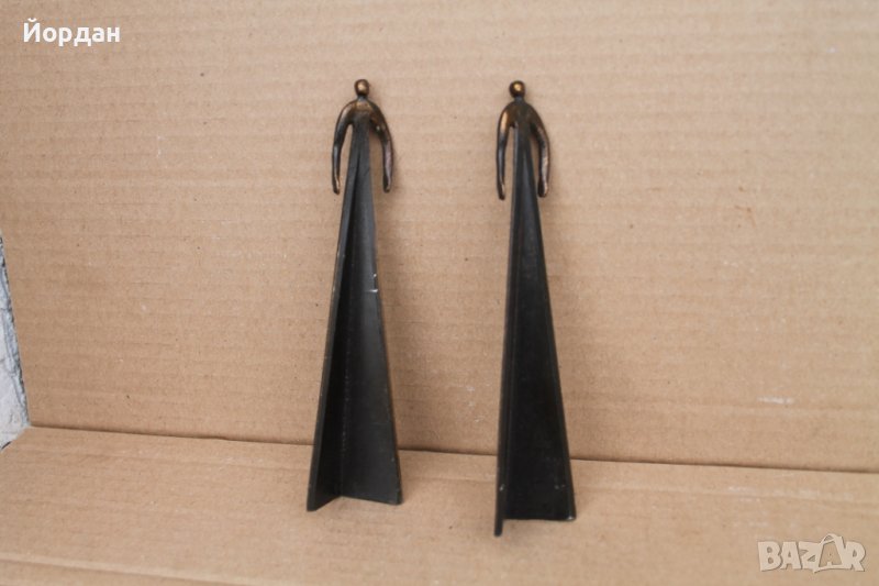 Две бронзови фигури, снимка 1