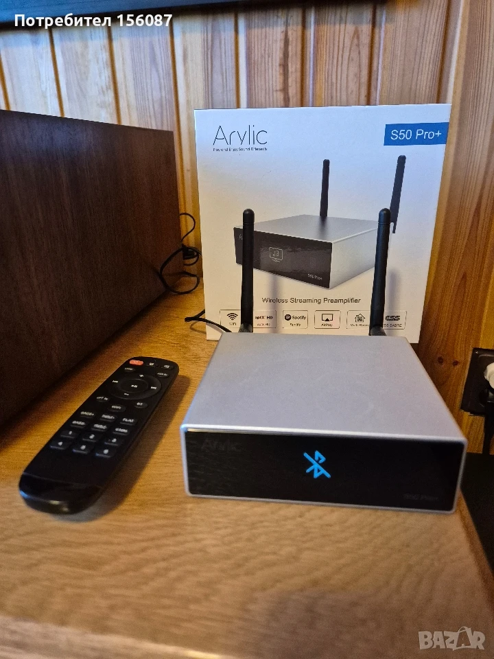 Arylic S50 Pro + стриймър и DAC, снимка 1