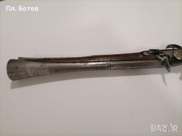 Стара кремъчна пушка, тромблон , снимка 11 - Антикварни и старинни предмети - 42026328