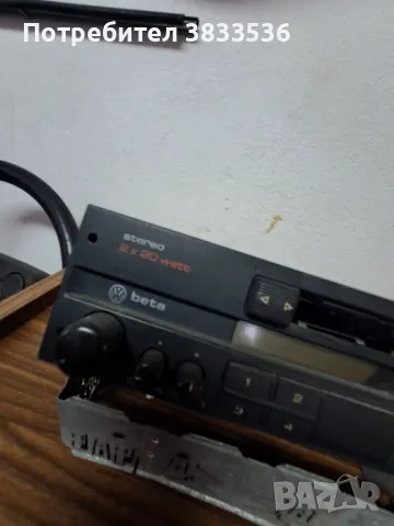 Vw Beta оригинален радиокасетофон за Vw Golf Mk2 & Jetta Mk2 ., снимка 10 - Части - 49698501