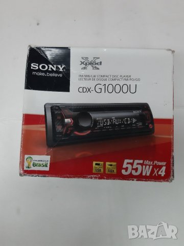 Авто cd плейър SONY G1000U, снимка 7 - Аудиосистеми - 40024828