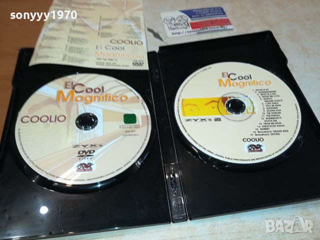 COOLIO DVD & CD-ВНОС GERMANY 3110231302, снимка 4 - CD дискове - 42792202